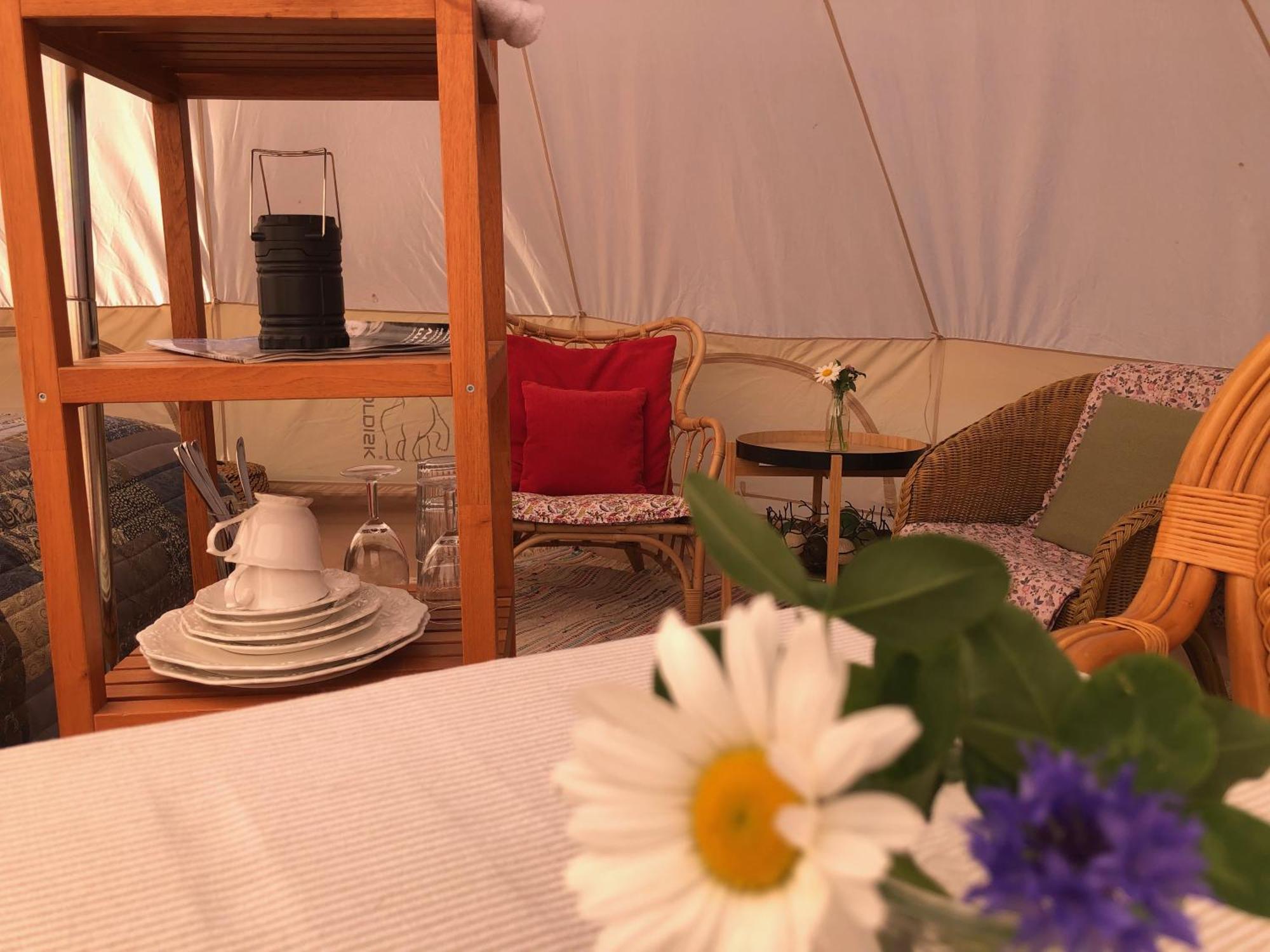 Helles Have Glamping Hotel Stege Exterior photo